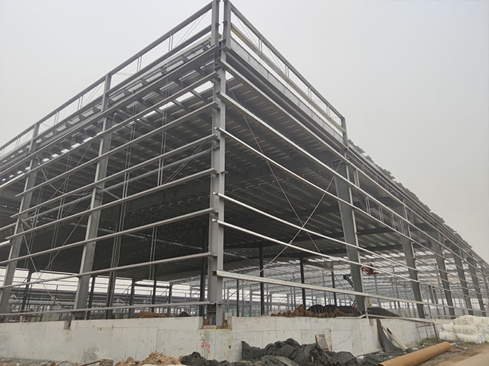 九龙坡钢结构厂房网架工程